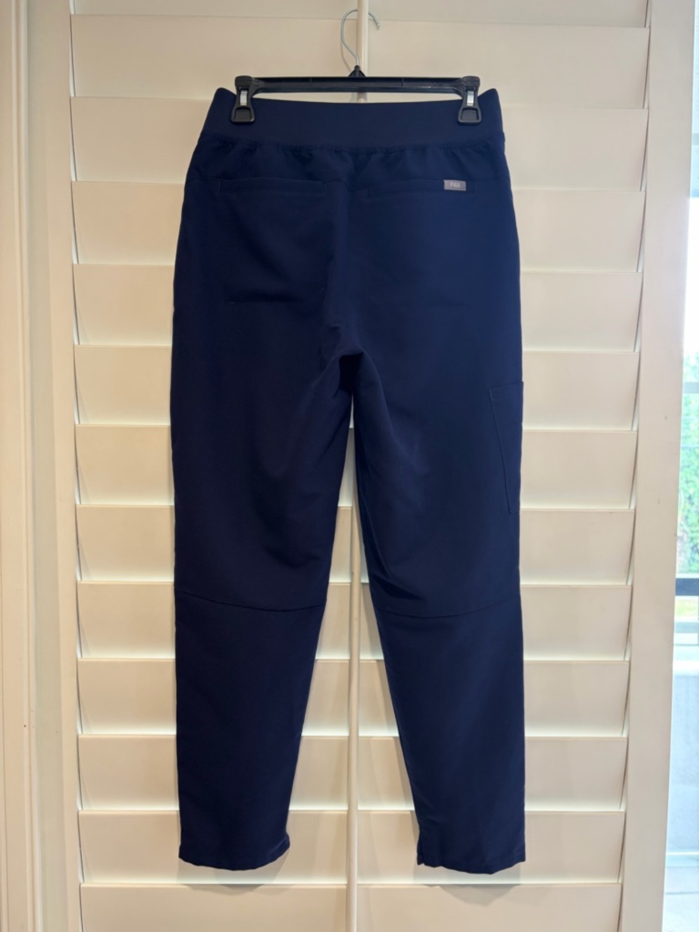 FIGS NEW High Waisted Alva Skinny Fit Tapered Pants Scrub Pant S Navy Blue - Picture 7 of 16